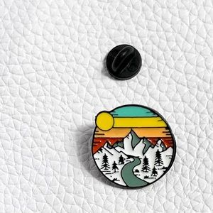 Mountain Adventure Enamel Pin